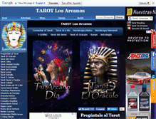 Tablet Screenshot of losarcanos.com